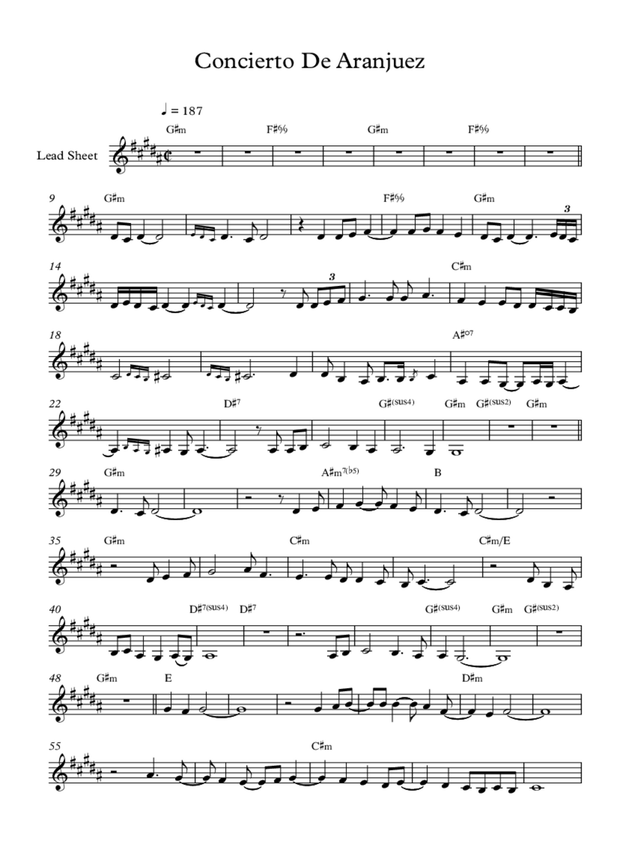 PDF Sample of Paloma San Basilio - Concierto De Aranjuez guitar tab & chords by Love songs and more....